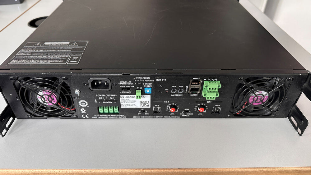 Electro-Voice CPS 2.4 Power Amplifier — 2x450 W / 900 W