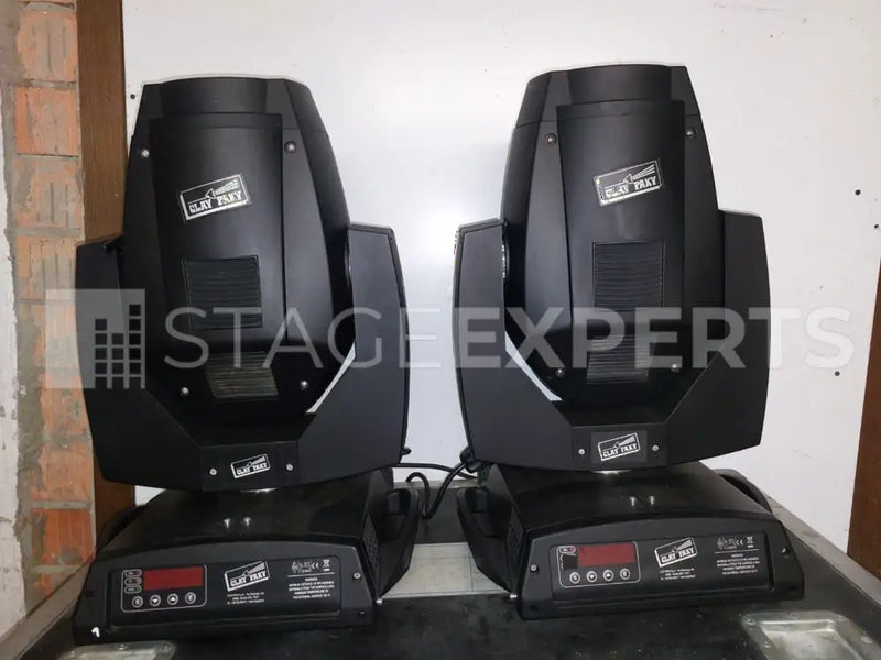 Clay Paky Alpha Spot 300 HPE Pair with Flight Case (Set of 2)