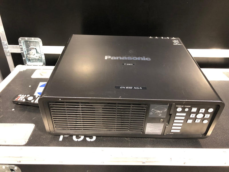 Panasonic PT-DX810EK Projector with TKGF-0140 Lens - 8,200 lm