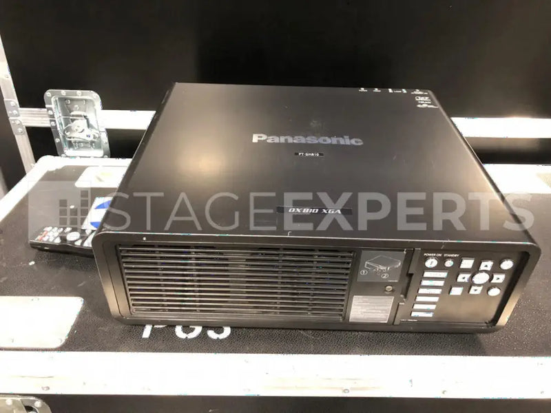 Panasonic PT-DX810EK Projector + TKGF‑0140 Lens, 8,200 lm