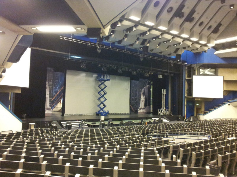 CINO 3D Silver Cinema Screen 15 x 8.5 m for Cinema