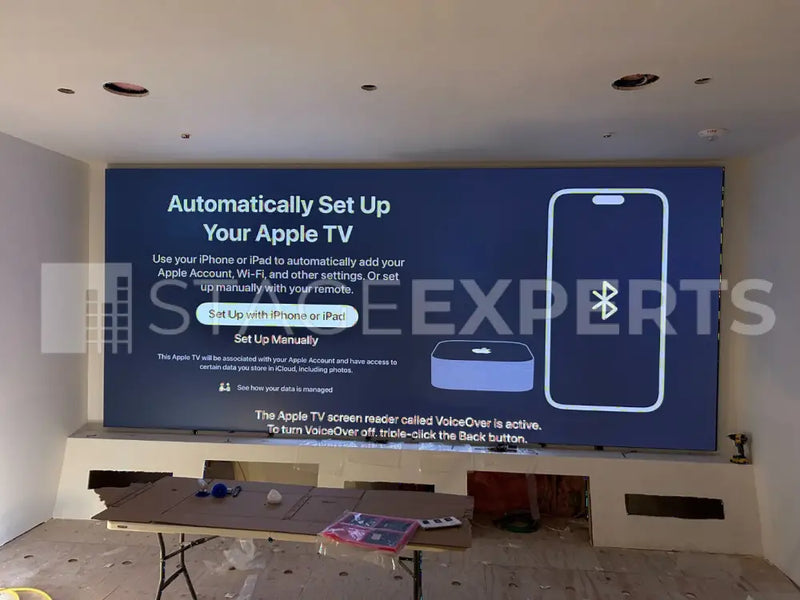 MiniCOB Home Cinema LED Walls 108–189in, 16:9 Indoor