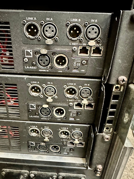 L-Acoustics LA8 Amp Rack AES System Amplifier for Touring