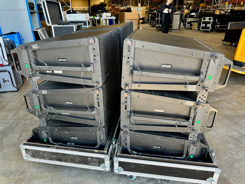 Meyer Sound LEOPARD Compact Line Array – Used with Case
