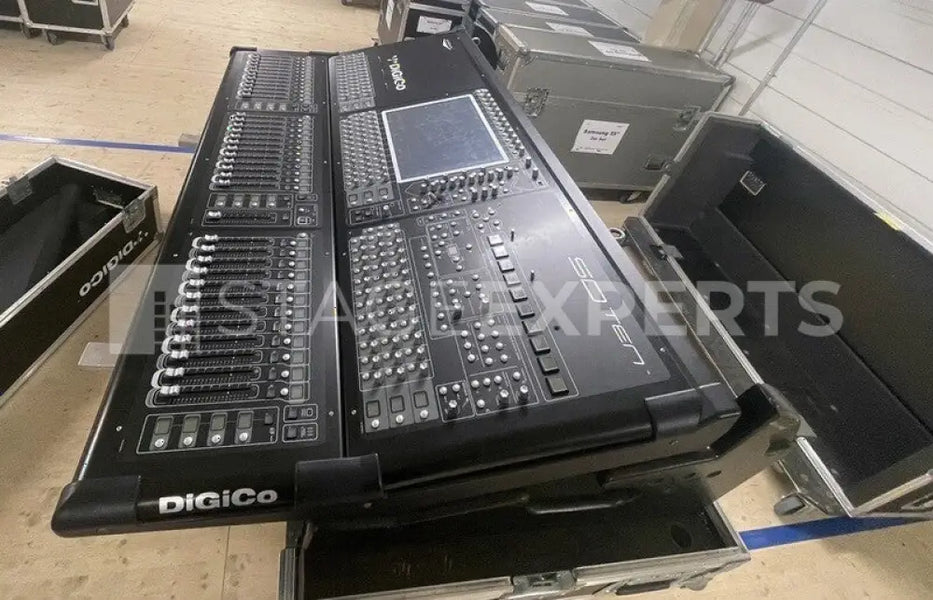 DiGiCo SD10 B Digital Mixing Console for Broadcast | 37 Faders