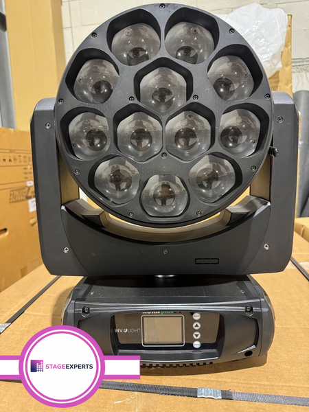 Involight Aura Plus LED Moving Wash with RGB Aura Effects
