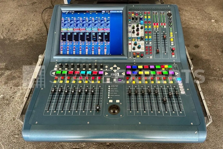 Midas PRO1 Digital Mixing Console with Flight Case – Tour-ready