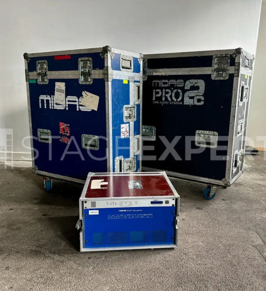 Midas PRO1 Digital Mixing Console with Flight Case – Tour-ready
