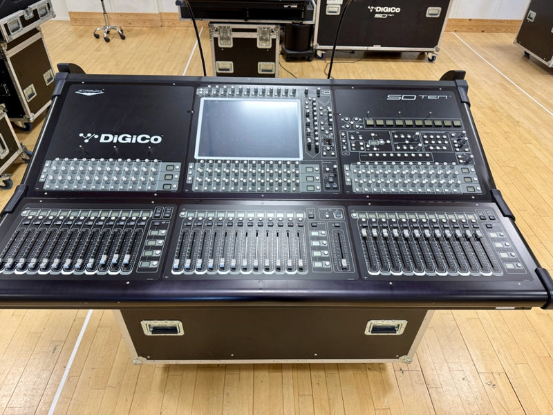 DiGiCo SD10‑36 Digital Mixing Console – 36‑Fader Worksurface