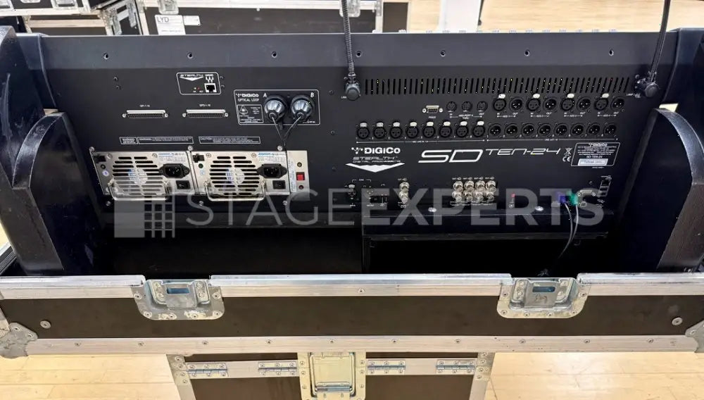 DiGiCO SD10-24 Digital Mixing Console – 24-Fader Live Sound
