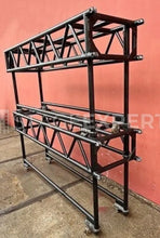 Load image into Gallery viewer, HOF Hoffork 350 MLT 240cm Truss (Black) with Legs - Pre-Rig
