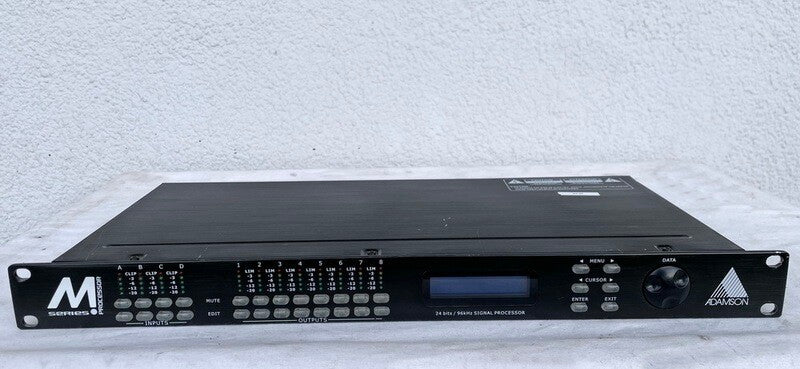 Adamson M Series Processor | 4x8 Loudspeaker Management