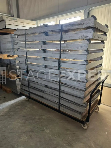 Trenomat Scissor Platform Set – 17x 2x1m Stage Decks