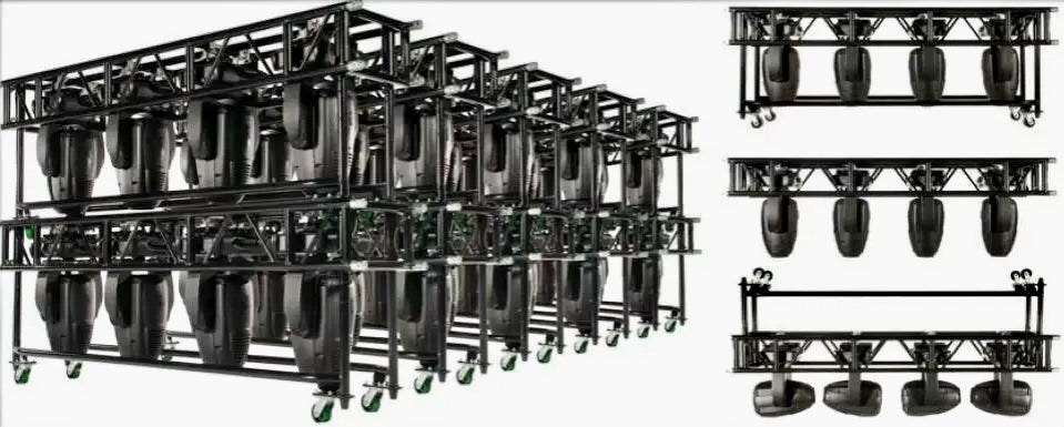 TYLER GT Truss Black – Professional Truss Section for Events