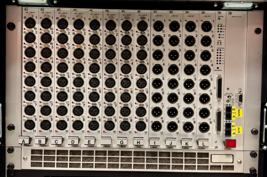 Soundcraft Vi7000 with Vi Stagebox – Digital Mixing Console
