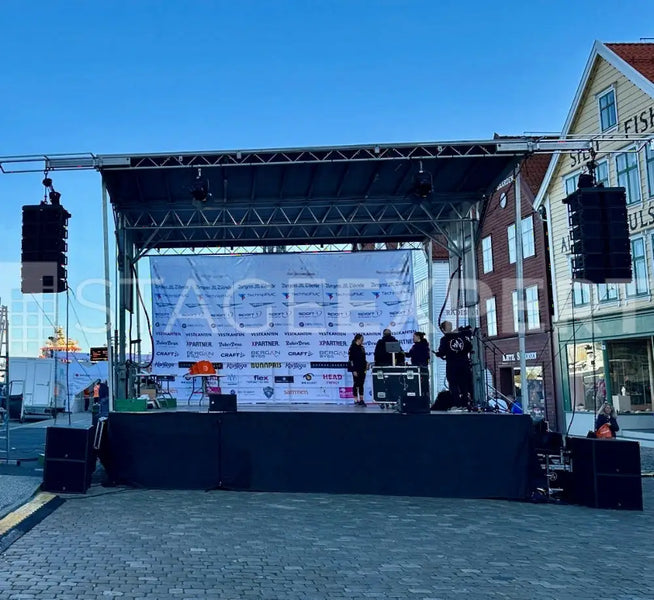 Stageline SL 100 Mobile Stage - Hydraulic Trailer Stage
