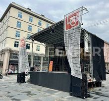 Load image into Gallery viewer, Stageline SL 100 Mobile Stage - Hydraulic Trailer Stage
