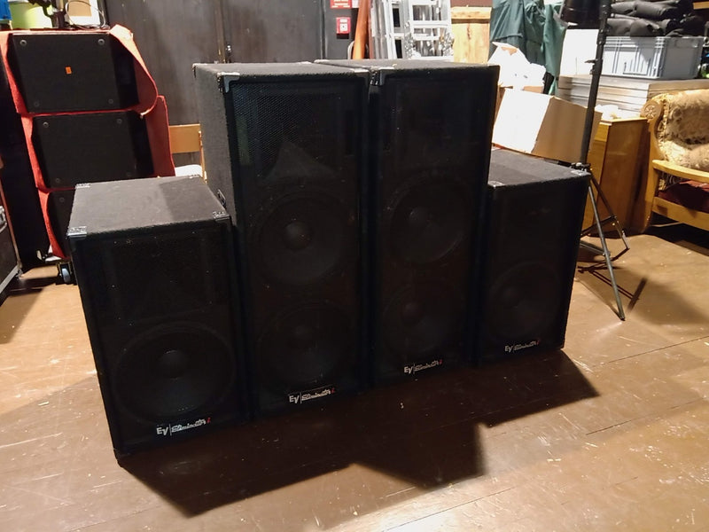 Electro-Voice Eliminator II Pair – Dual 15in PA Speakers