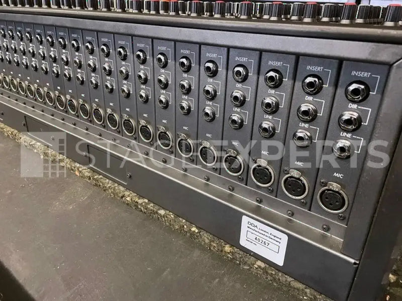 DDA Interface 24-4-2 Analogue Mixing Console – 24ch FOH