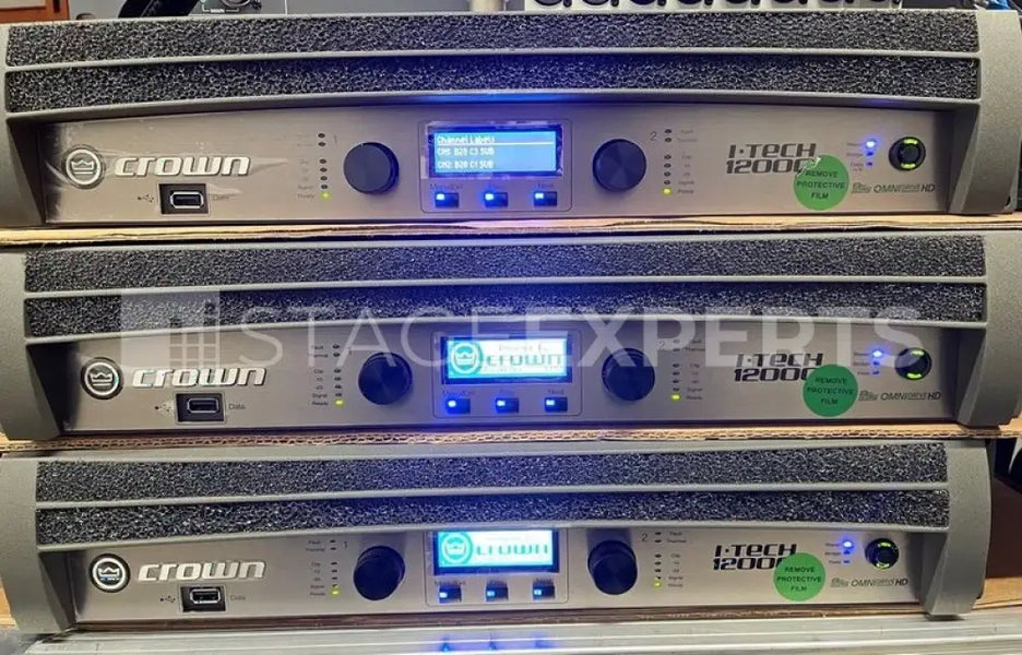 Crown I-Tech 12000 DSP System Amplifier | Pro PA Power