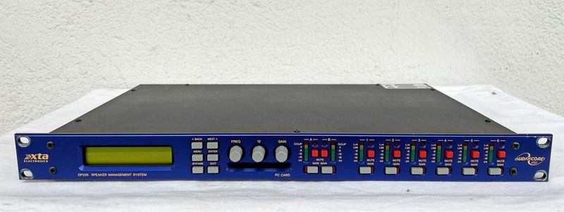 XTA DP-226 2-in/6-out Digital Loudspeaker Controller