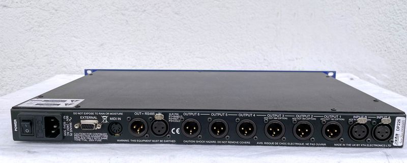 XTA DP-226 2-in/6-out Digital Loudspeaker Controller