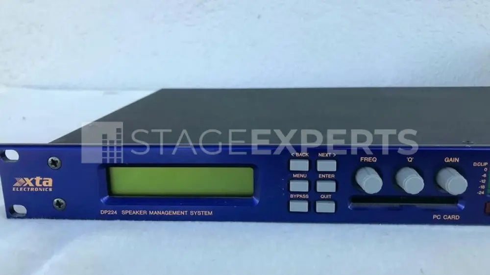 XTA DP-224 Loudspeaker Management Processor, 2-in/4-out