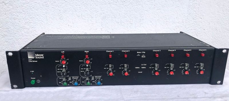 Meyer Sound LD-1 Line Driver System Controller, 2 In 8 Out