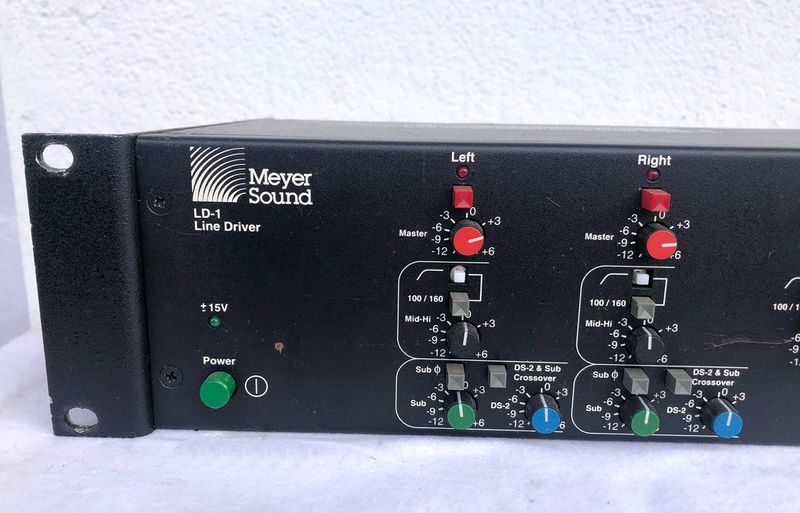 Meyer Sound LD-1 Line Driver System Controller, 2 In 8 Out