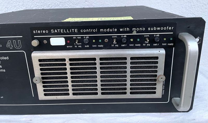 KS CA 4U 4-Channel System Amplifier, 4x600W | Stage Experts