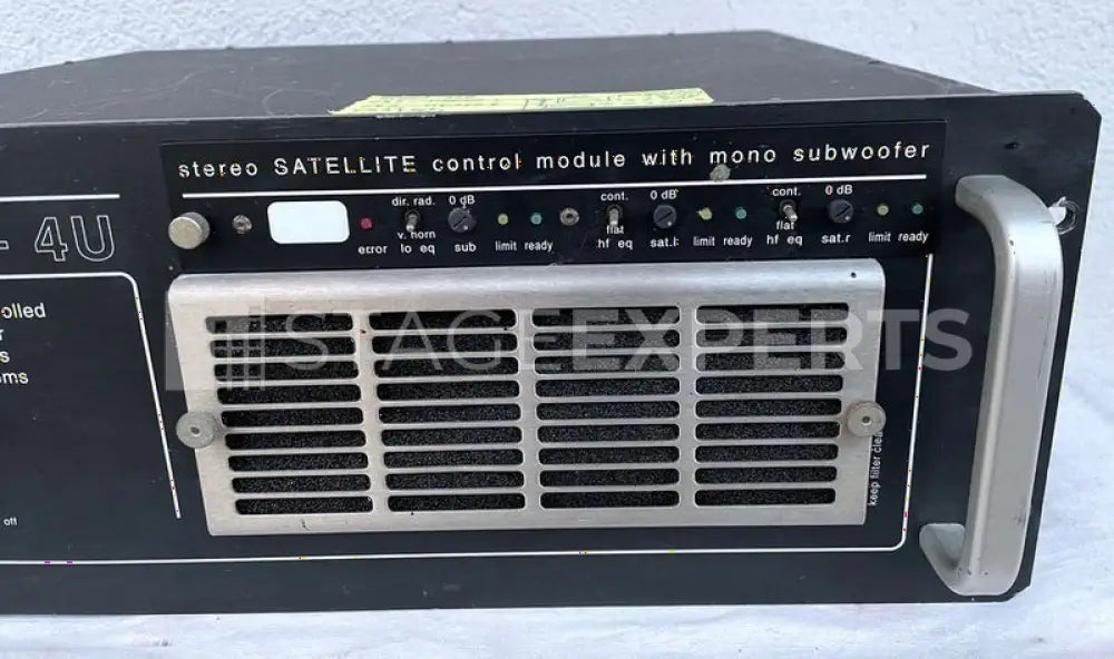 KS CA 4U 4-Channel System Amplifier, 4x600W | Stage Experts