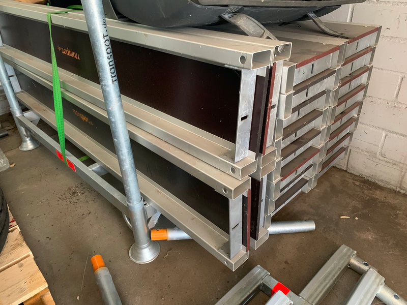 Layher EV Event grandstand bench seat, 2 m metric set