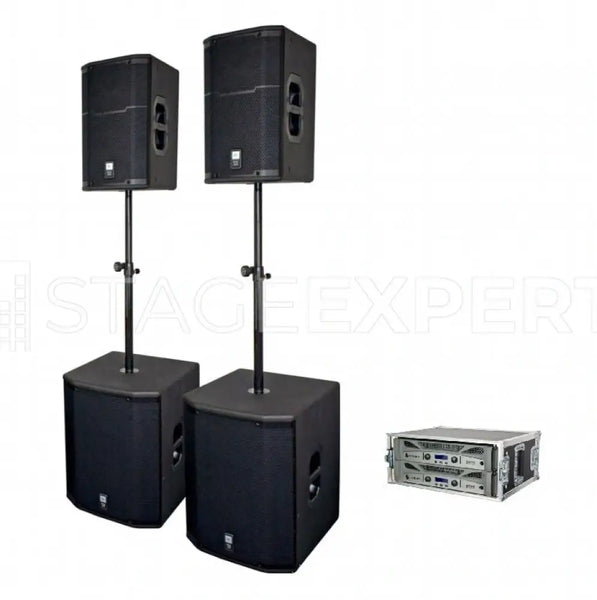 JBL PRX612/PRX618 & Crown XTi PA Bundle, Complete System