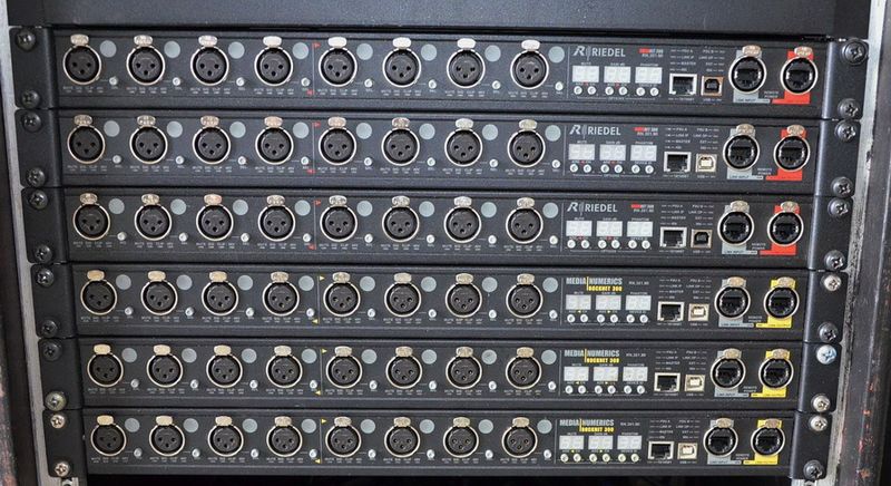 Riedel RockNet RN-302 MI 8-Channel Mic/Line Input Module