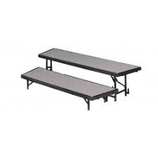 ALLROUND Choir Riser Vario 46-2 – 2-tier, 46 cm steps