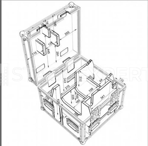 Movecat Prostage D8+ 1000kg Hoist – 24m Chain, Flightcase