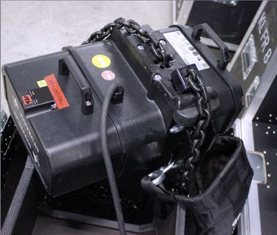 Movecat Prostage D8+ 1000kg Hoist – 24m Chain, Flightcase