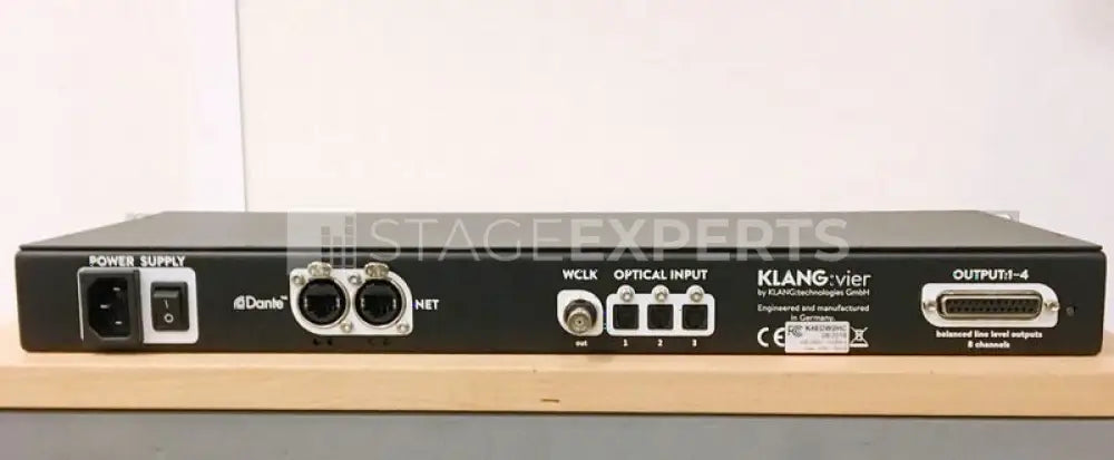 KLANG:vier Immersive Headphone Mixer, Dante/ADAT