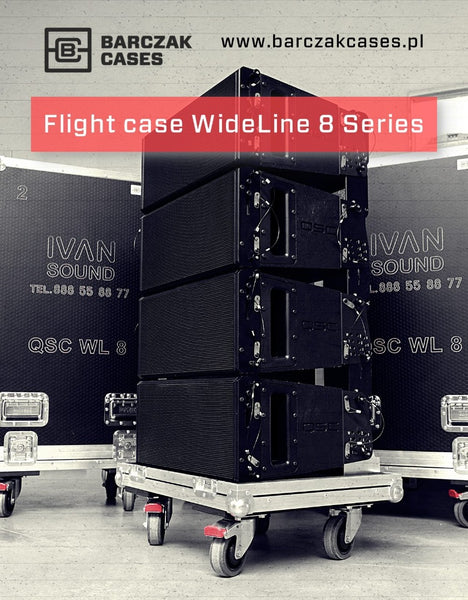 QSC WideLine 8 WL3082 + GP218 line array package