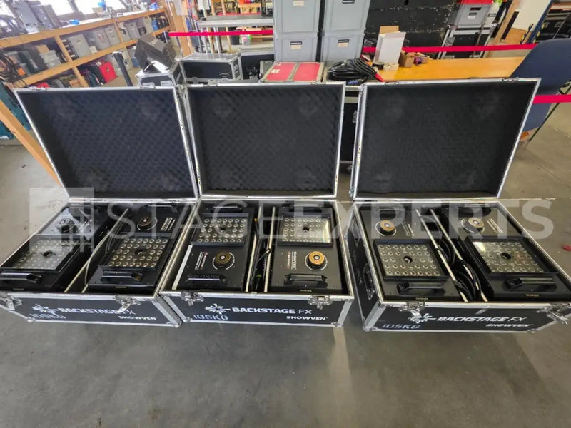 Showven Sonicboom Jet Pair with Flight Case – CO2 Jet Effect