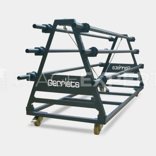 Gerriets VARIO 160 Transport Trolley + Pipe Set (8 Rolls)