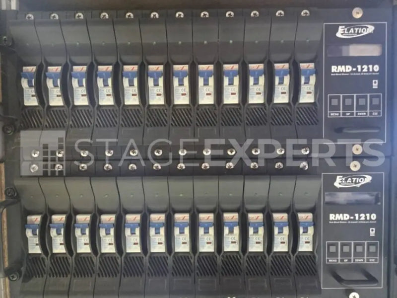 Elation Professional 48ch Dimmer Rack – 4x12ch, 10A