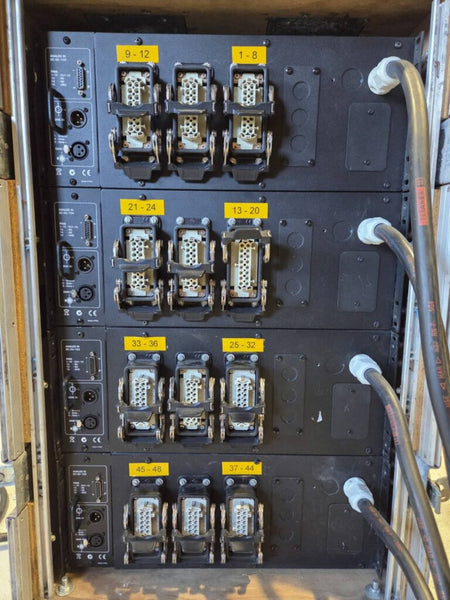 Elation Professional 48ch Dimmer Rack – 4x12ch, 10A per channel