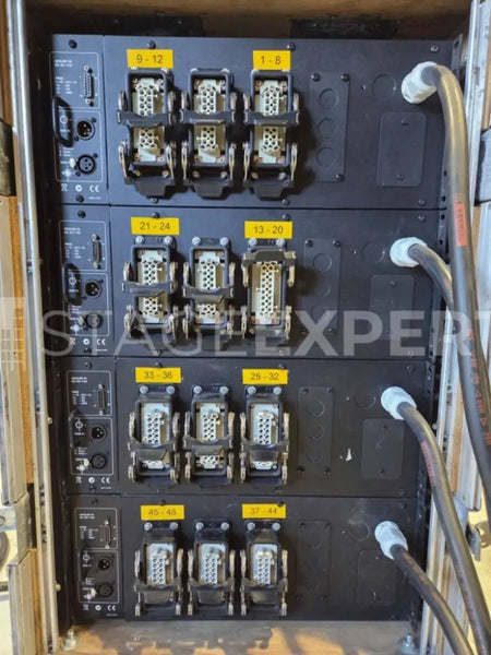 Elation Professional 48ch Dimmer Rack – 4x12ch, 10A