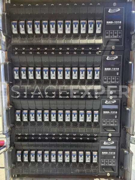 Elation Professional 48ch Dimmer Rack – 4x12ch, 10A