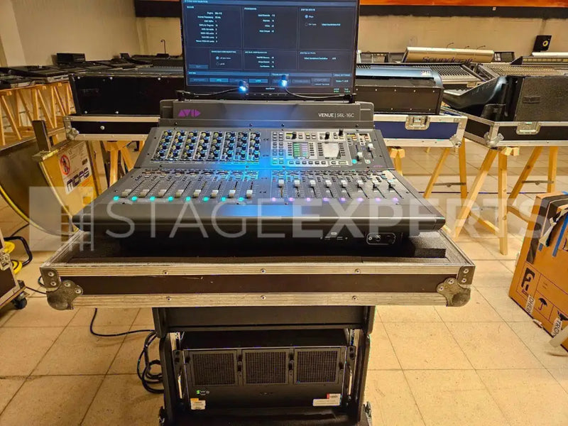 Avid S6L-16C + E6L-112 Engine Digital Mixing Console | VENUE