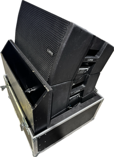 Lynx Pro Audio CXA12 V2 Line Array Set, Case & Frame – Used