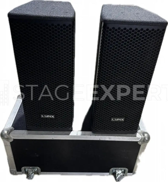 Lynx Pro Audio ADP-26 Pair with Case – Active DSP Speakers