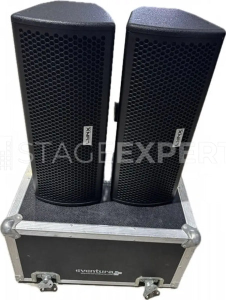 LYNX Pro Audio QB-D6 Pair with Case – 2×6" Full-Range, Used