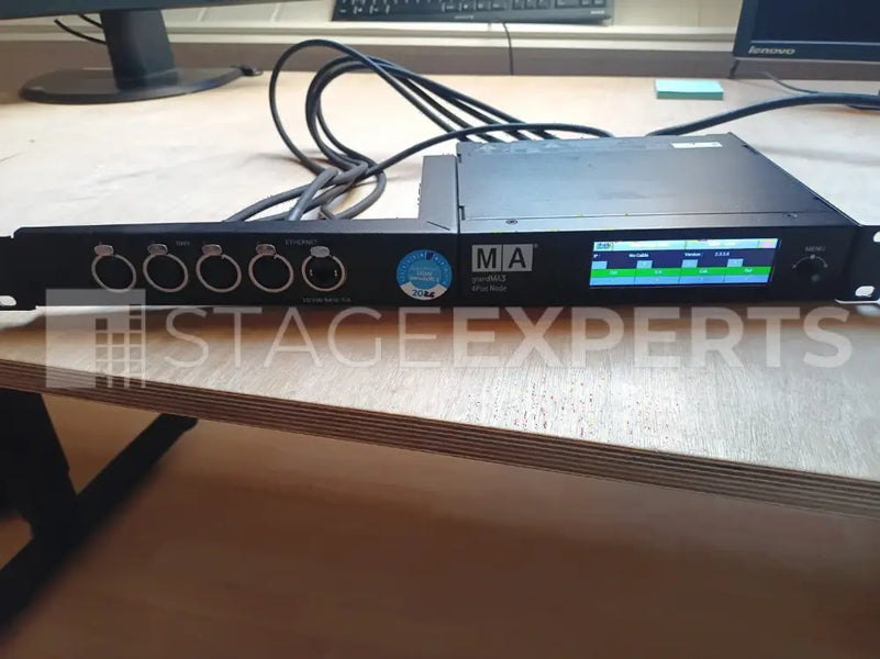 MA Lighting grandMA3 4Port Node with 19" Rack Panel